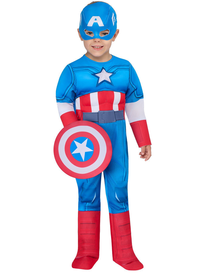 Captain America Deluxe Kids Costume