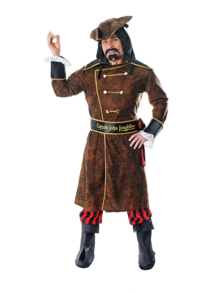 Captain John Longfellow Pirate Costume