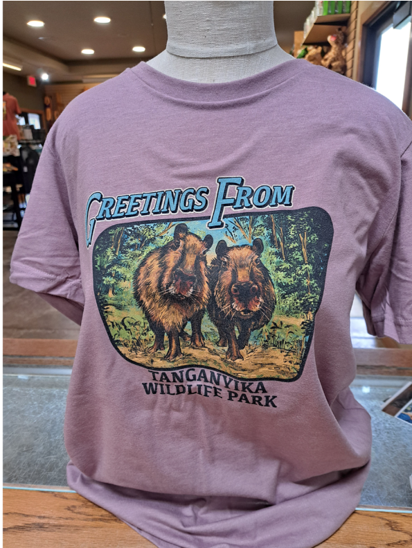 Capybara Greetings T-shirt