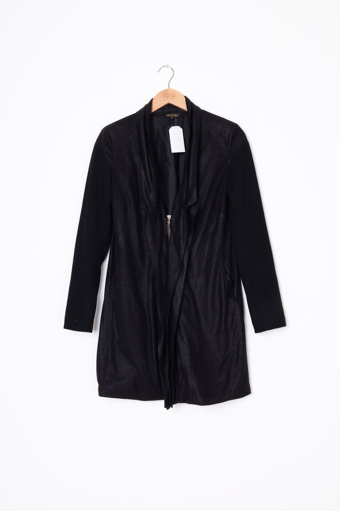 Carrousel Womens Black Jacket Size 40