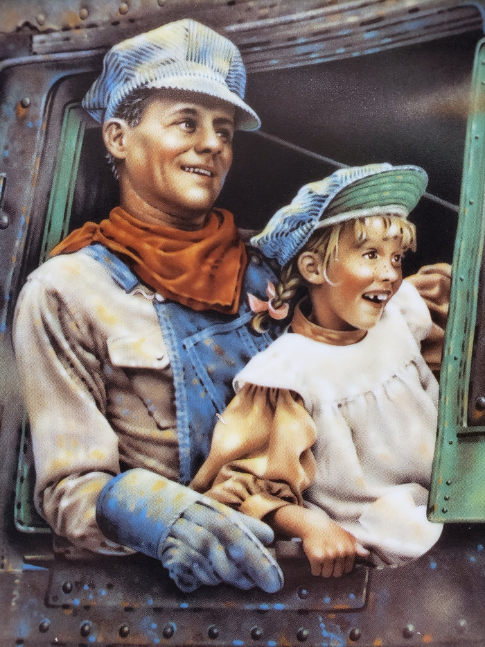 Casey Jones commemorative plate