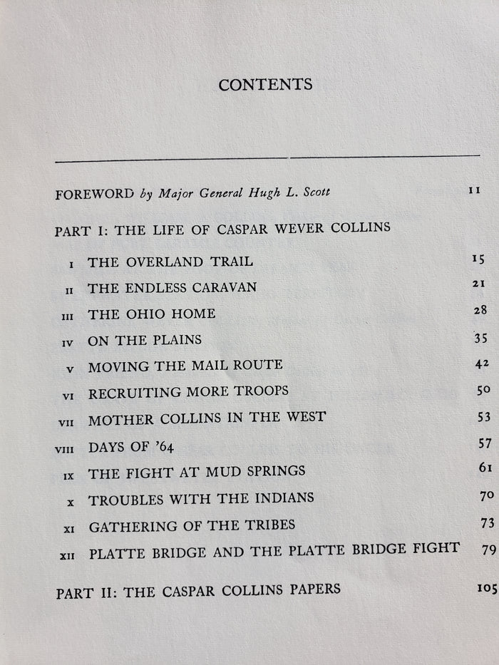 Caspar Collins The Life and Exploits of an Indian Fighter of the Sixties by Agnes Wright Spring