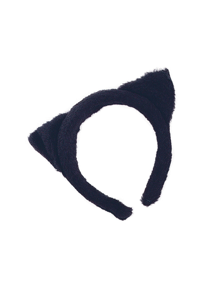 Cat Ears Black Fur