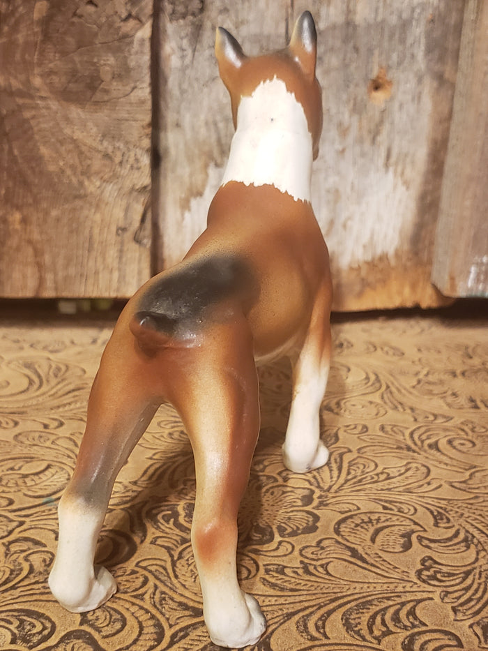 Ceramic Boxer dog