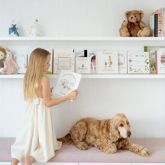 Charlie the Weighted Puppy Dog Sensory Toy & Book Bundle