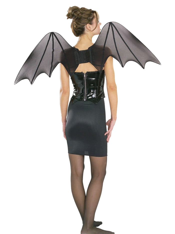 Chiffon Bat Wings Costume Accessory