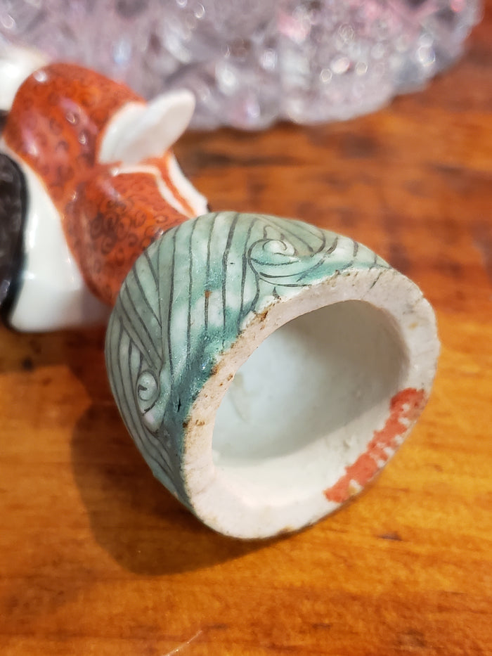 China dancing man porcelain figurine