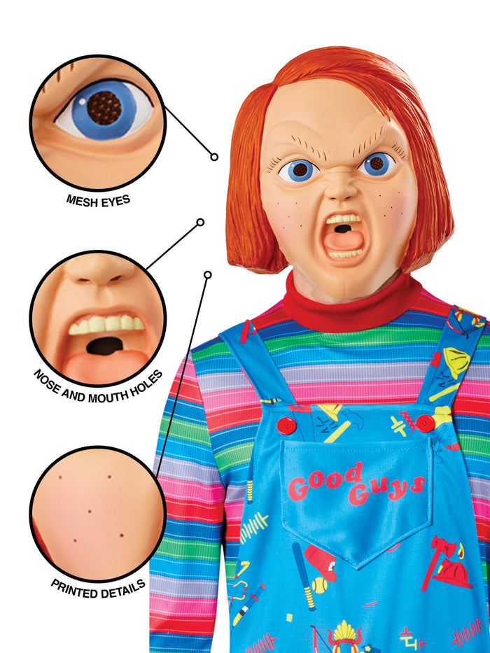 Chucky Adult 1/2 Mask