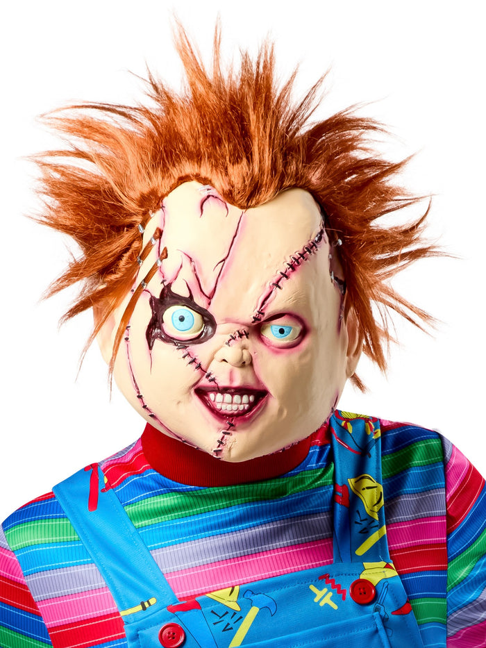 Chucky Stitched Up Adult Mask