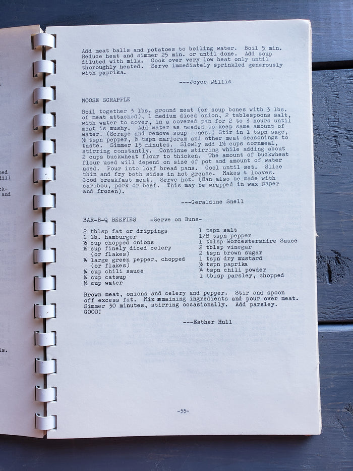 Chugiak Alaska Community Cook Book