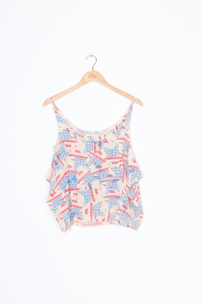 Cooper Womens Cream Top Size 8
