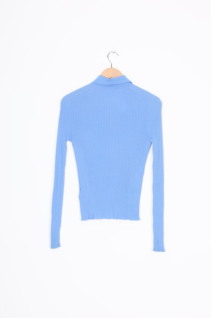 Cos Womens Blue Top Size S