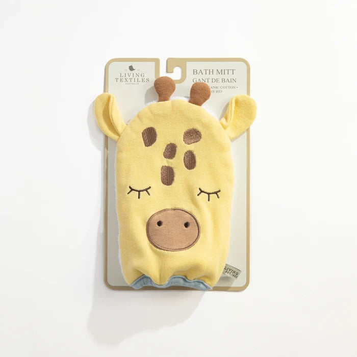 Cotton Bath Mitt - Wild Safari