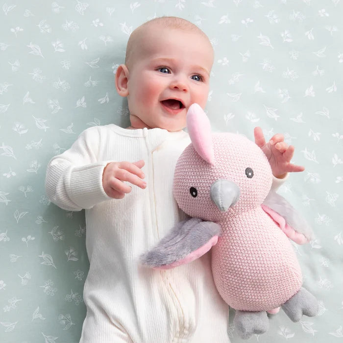 Cotton Knit Toy - Gary the Galah