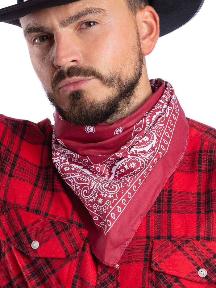 Cowboy Bandana, Red
