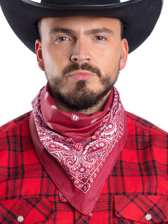 Cowboy Bandana, Red