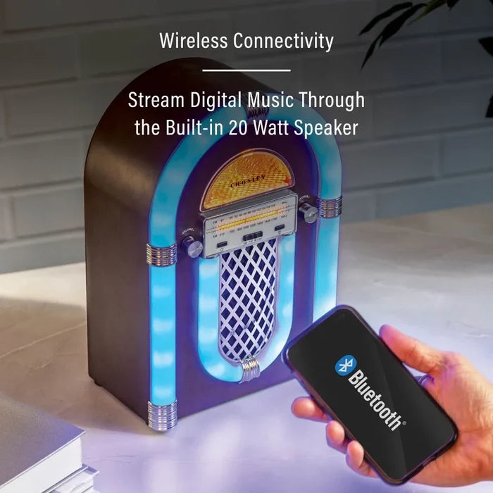 Crosley PRESLEY TABLETOP JUKEBOX BLUETOOTH RADIO