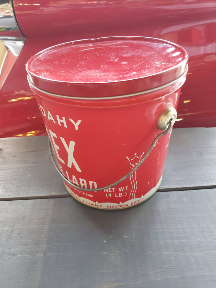 Cudahy REX Pure Lard tin (4 lb.)