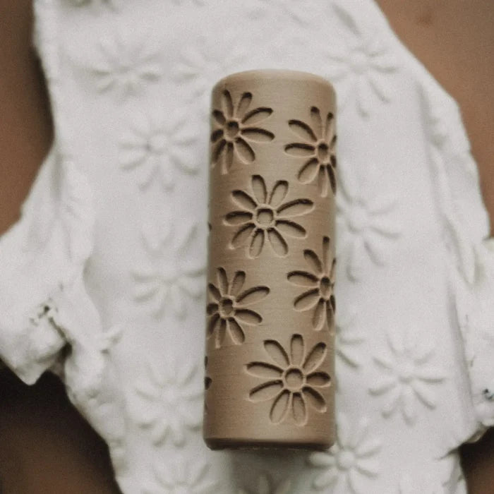 Daisy Pattern Playdough Roller
