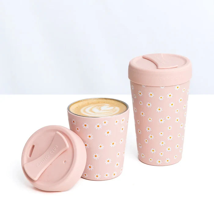 Daisy Stainless Steel Coffee Cup 350ml