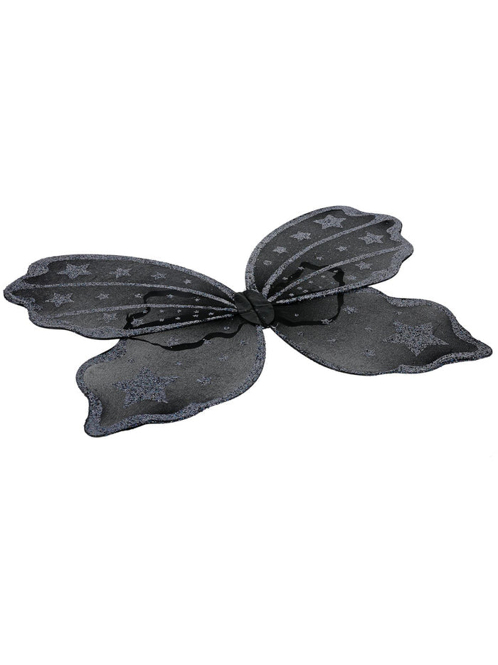 Dark Botanicals Butterfly Wings, Black