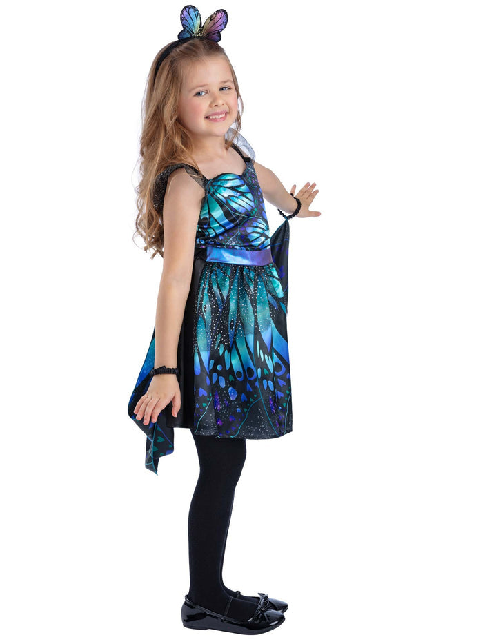 Dark Butterfly Girls Costume
