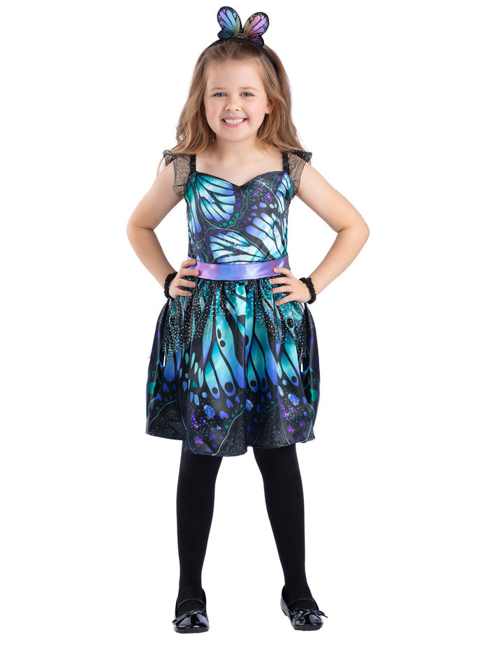 Dark Butterfly Girls Costume