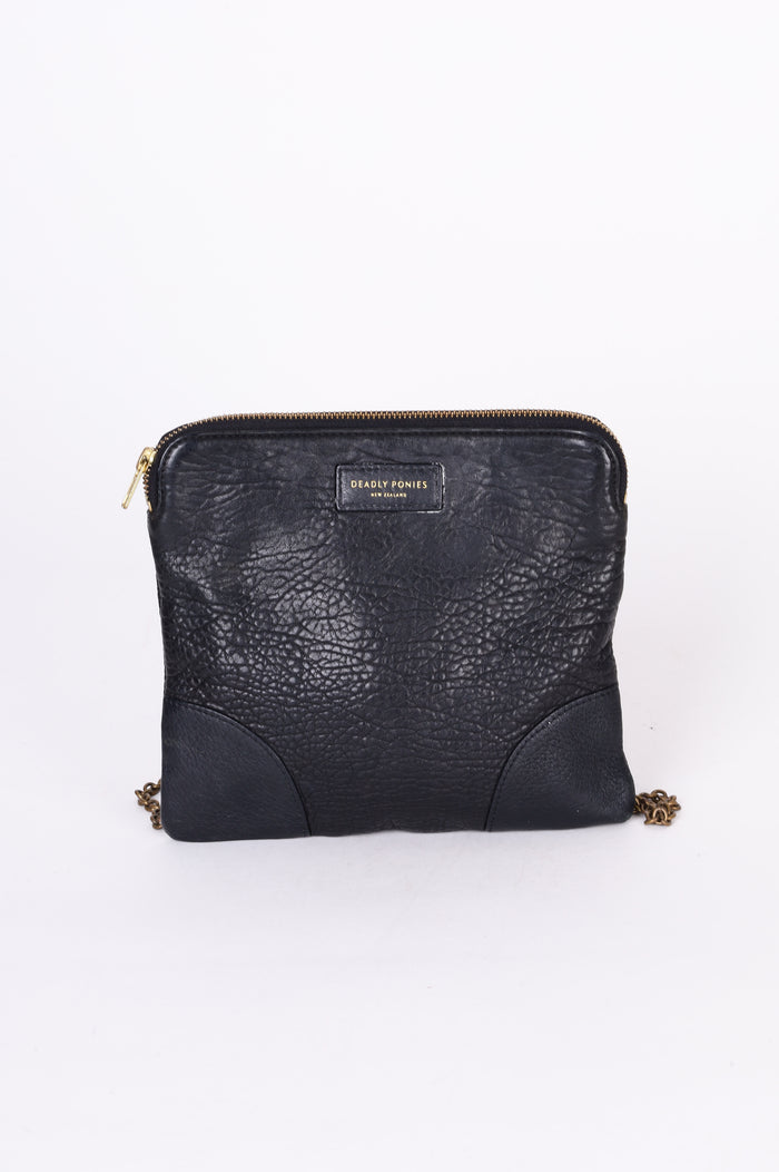 Deadly Ponies Womens Black Bag Size O/S
