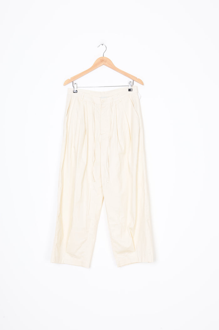Deiji Studios Womens Cream Pants Size S