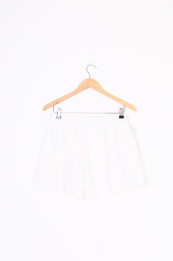 Deiji Studios Womens White Shorts Size M
