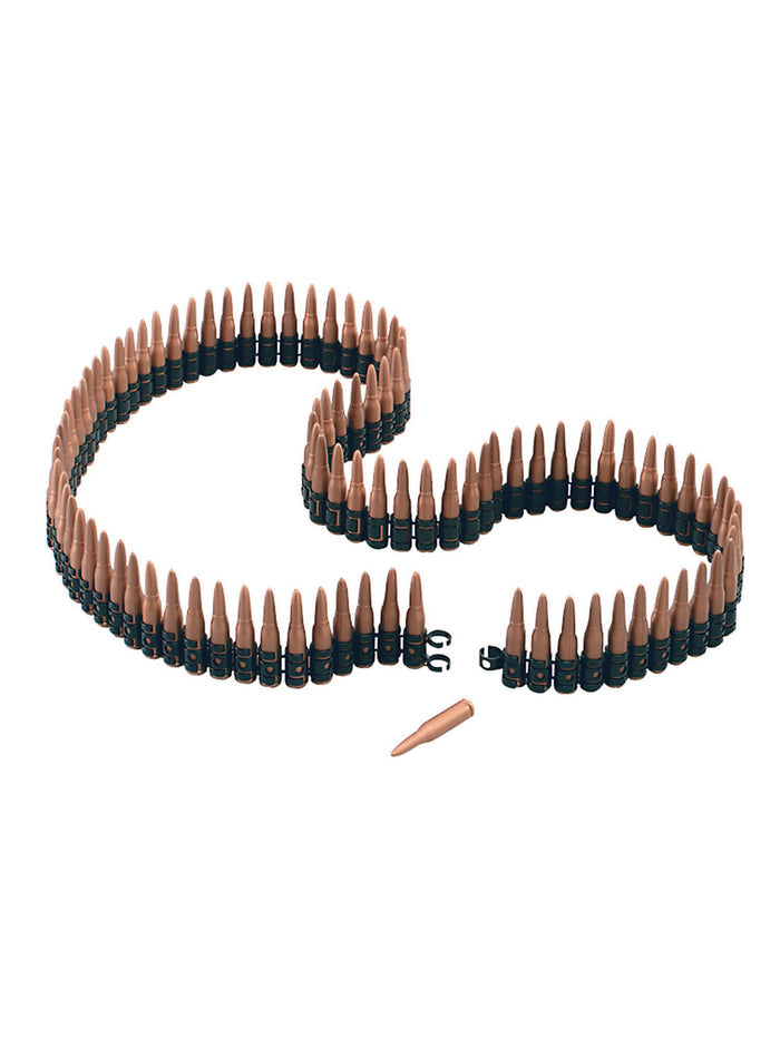Deluxe Bullet Belt Plastic Costume Accessory