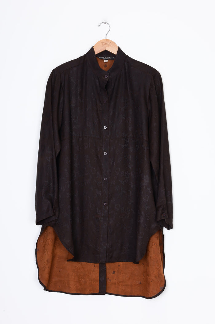 Diane Burkhardt Womens Brown Top Size 3