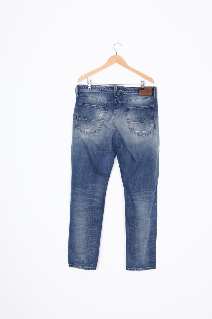 Diesel Mens Blue Jeans Size W 36