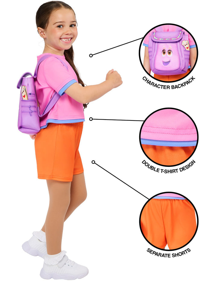 Dora the Explorer Kids Costume