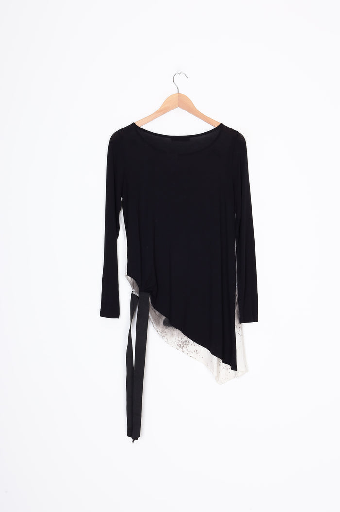 Eleonora Amadei Womens Black Top Size S