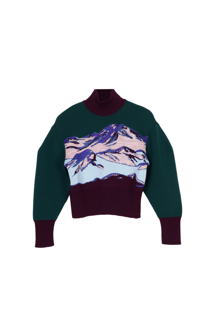Emilio Pucci Womens Green Jumper Size XS