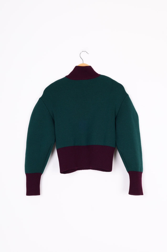 Emilio Pucci Womens Green Jumper Size XS