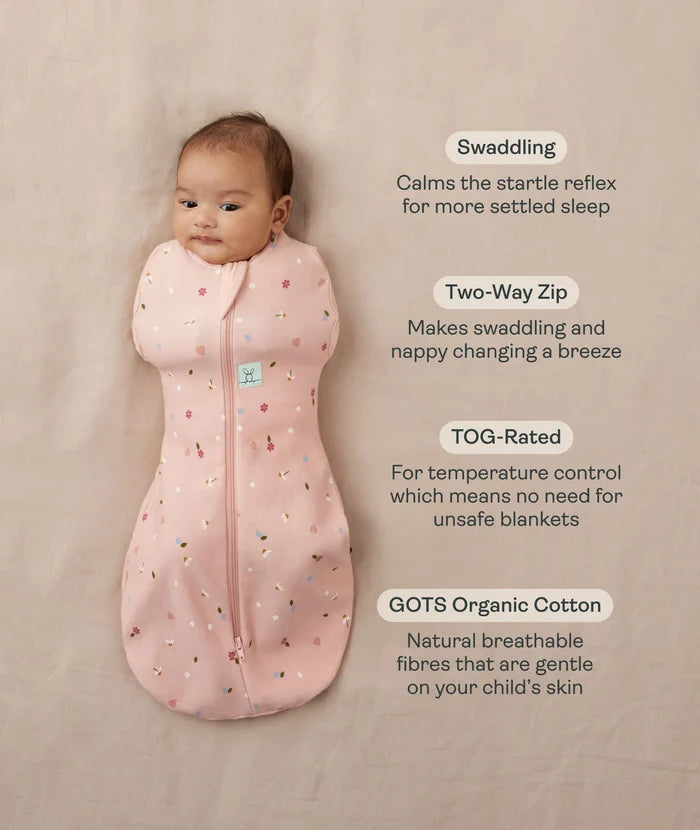 ergoPouch Cocoon Zip Swaddle Bag 0.2 TOG - Elephant Parade