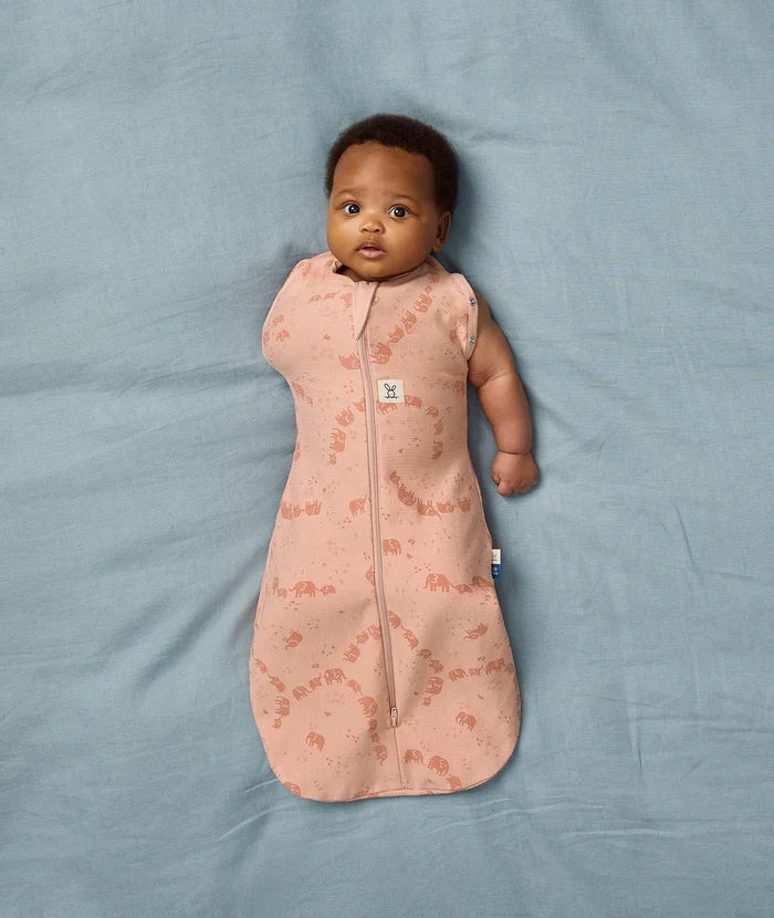 ergoPouch Cocoon Zip Swaddle Bag 1.0 TOG - Elephant Parade
