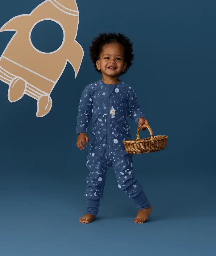 ergoPouch Layer | Long Sleeve Zip Bodysuit 1.0 TOG - Starbeam