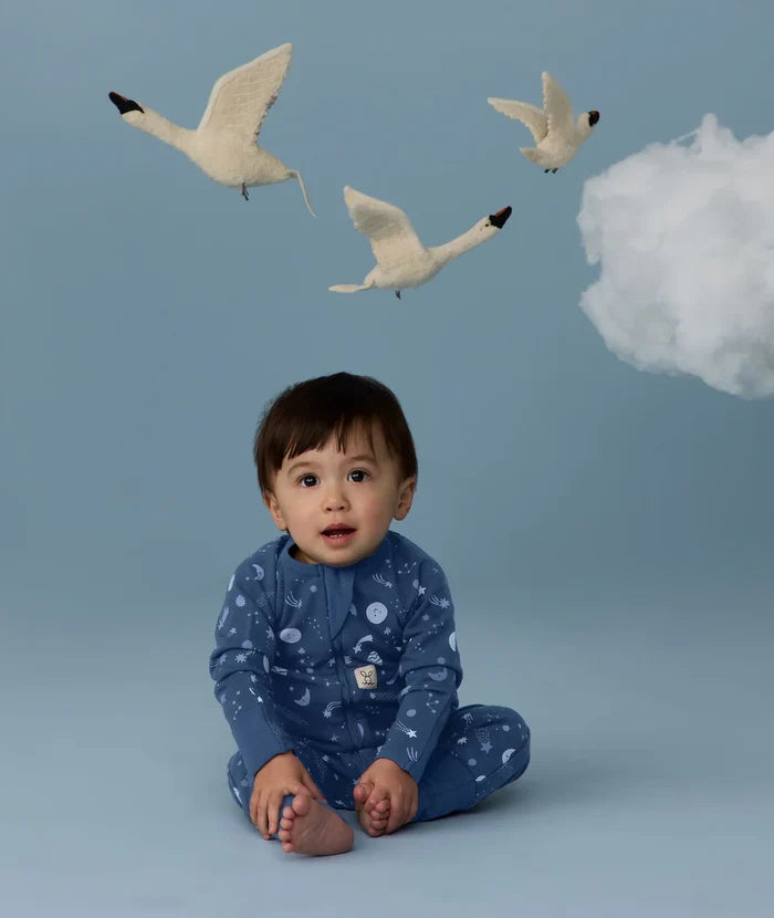 ergoPouch Layer | Long Sleeve Zip Bodysuit 1.0 TOG - Starbeam