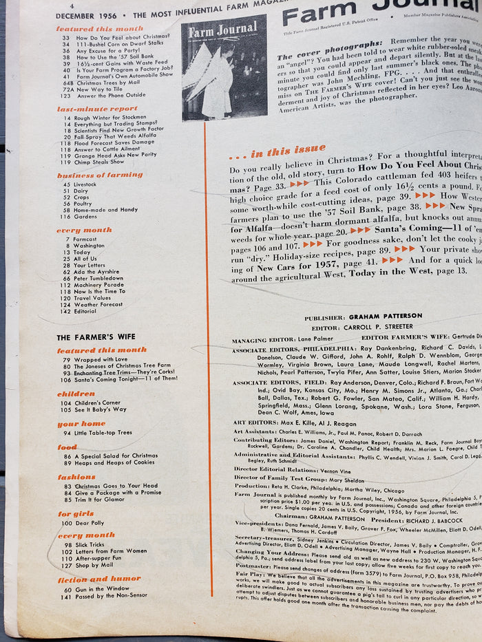 Farm Journal (December 1956)