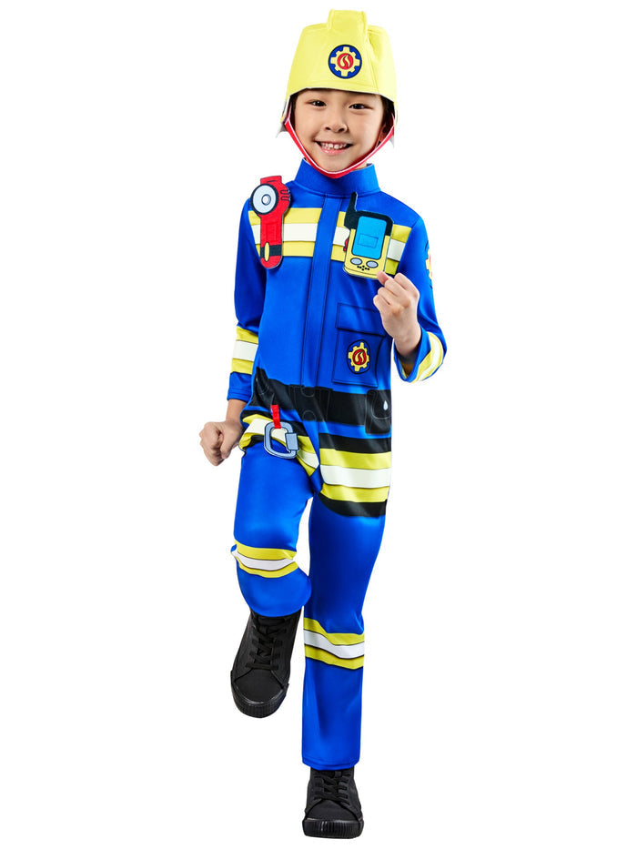 Fireman Sam Kids Costume