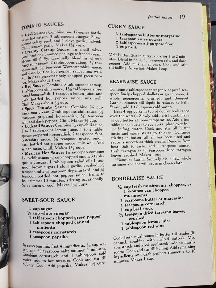 Fondue (1970) by Better Home and Gardens
