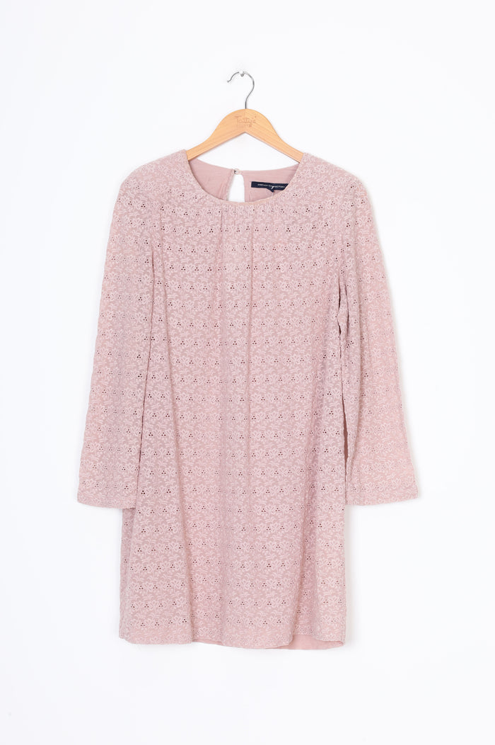 French Connection Womens Pink Dress Size 12