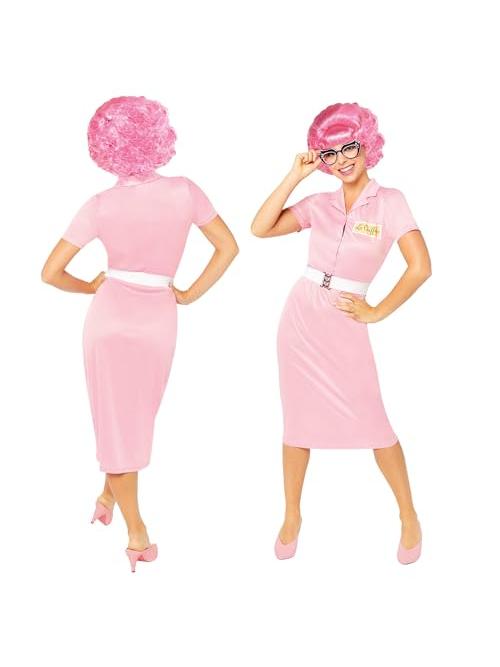 Frenchy Grease Womens Costume