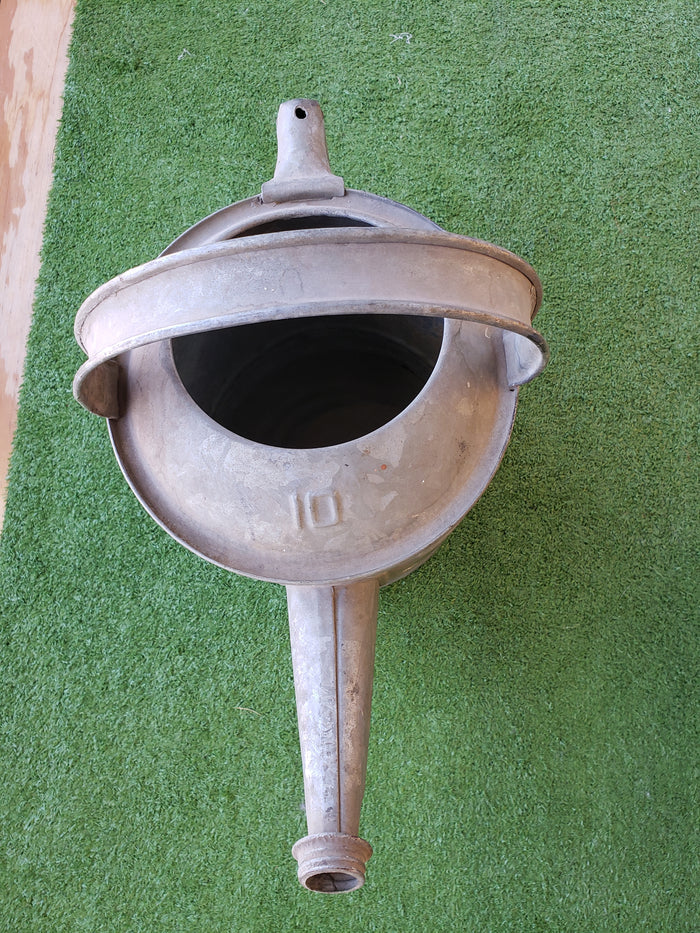 Galvanized watering can