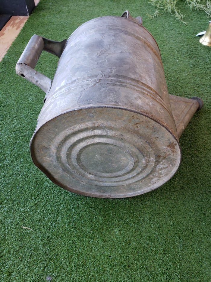 Galvanized watering can