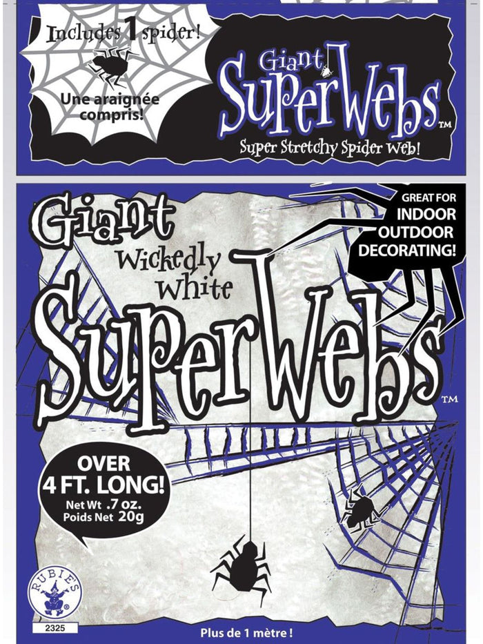 Giant Spiderwebs With Spiders, 60g, 1m