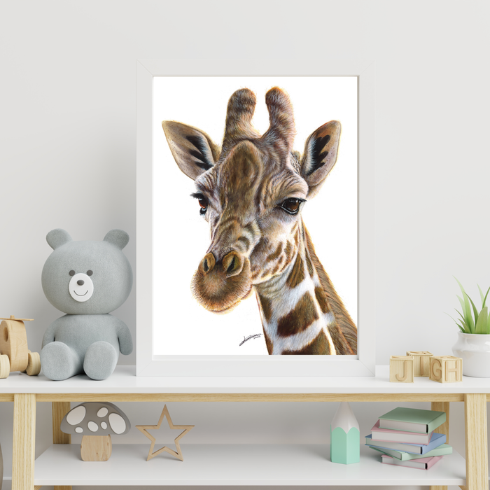 Giraffe Portrait by Kyle Duca – Digital Download